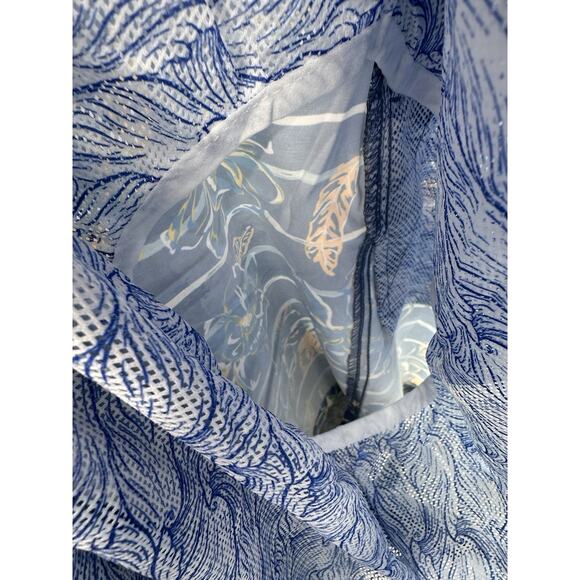 NWT Peter Millar Men's Size L Crown Blue Swim Trunks Shorts Includes Beer Koozie - Picture 11 of 16